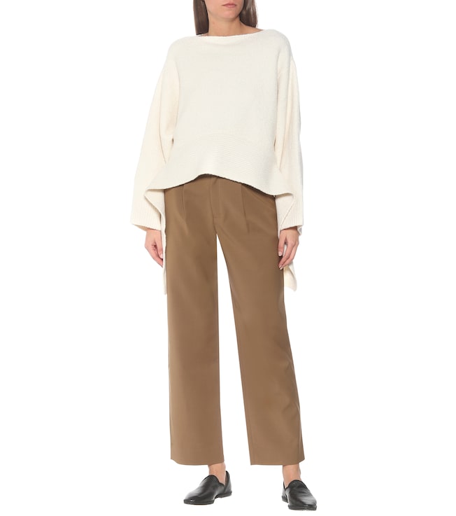 Deveaux New York Nicola high-rise straight pants