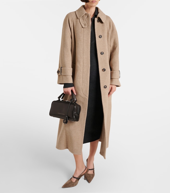 Brunello Cucinelli Wool and cashmere overcoat