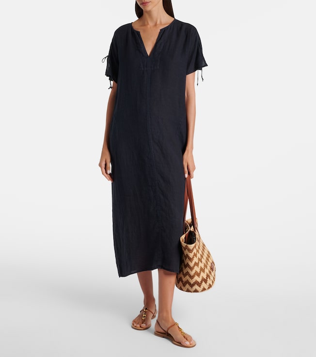 Velvet Maeve linen midi dress