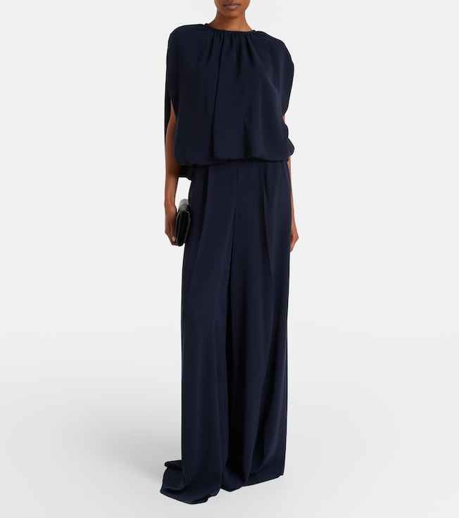 Max Mara High-rise cady wide-leg pants