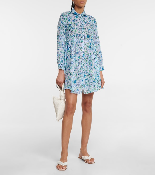 Poupette St Barth Floral minidress