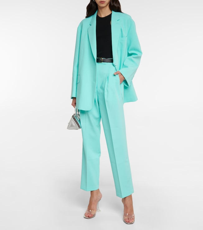 The Frankie Shop Bea high-rise straight pants