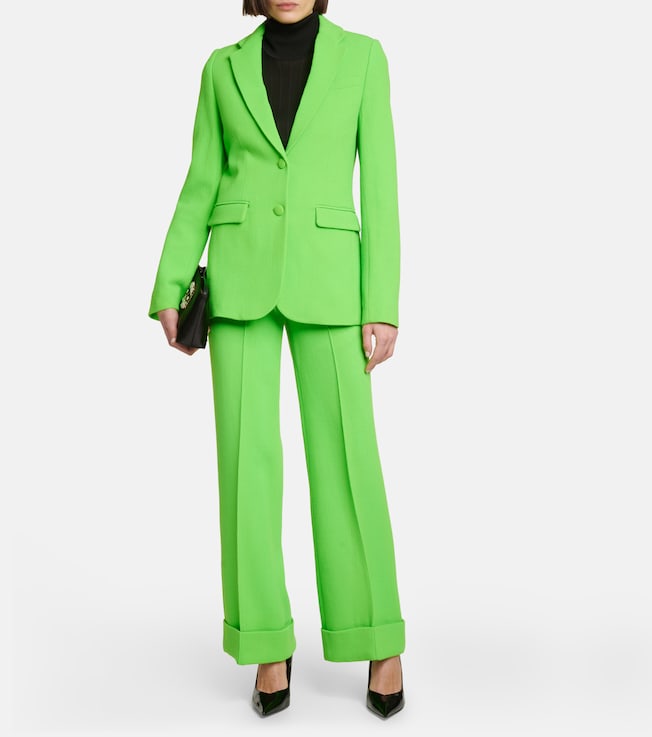 CHRISTOPHER KANE Wool wide-leg pants