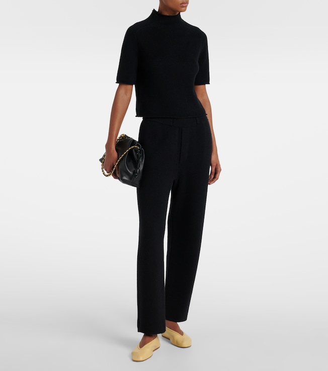 LISA YANG Fride ribbed-knit cashmere top