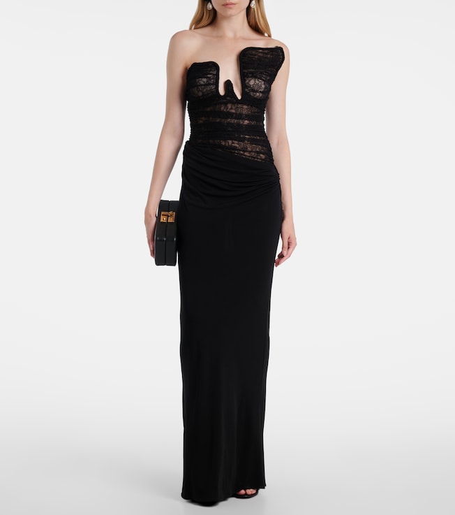 Christopher Esber Salacia draped gown