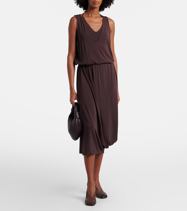 Lemaire Draped midi dress