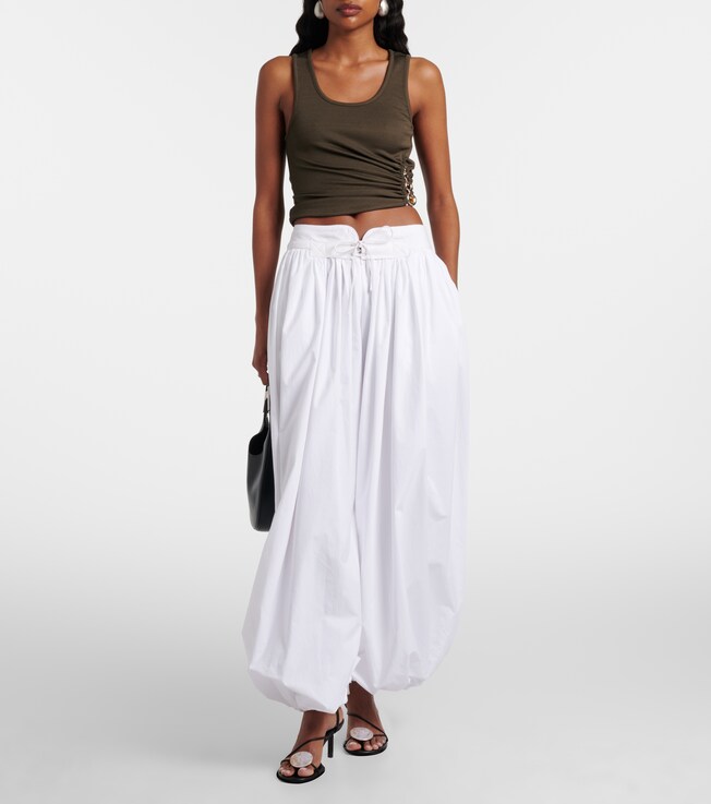 Christopher Esber Cotton poplin balloon pants