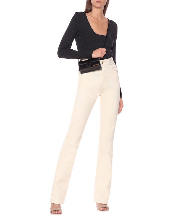 Jacquemus Le Body Adour ribbed-knit bodysuit