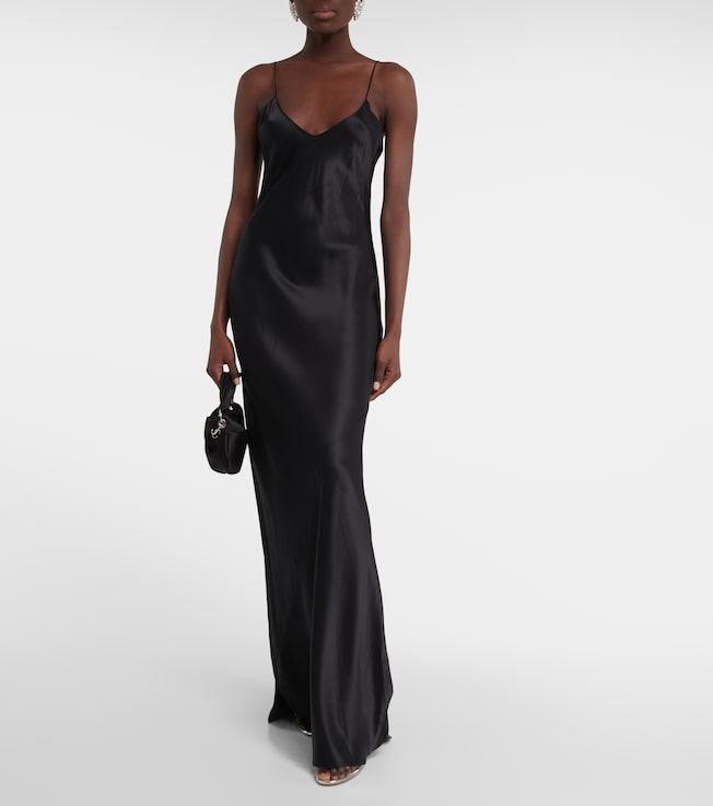 Nili Lotan Silk maxi dress