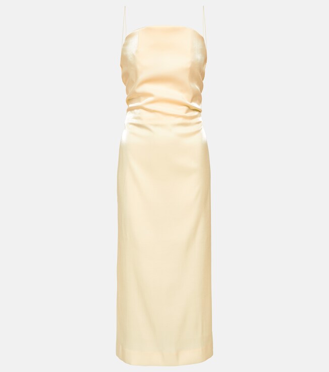 Midikleid La Robe Carino aus Satin | Jacquemus