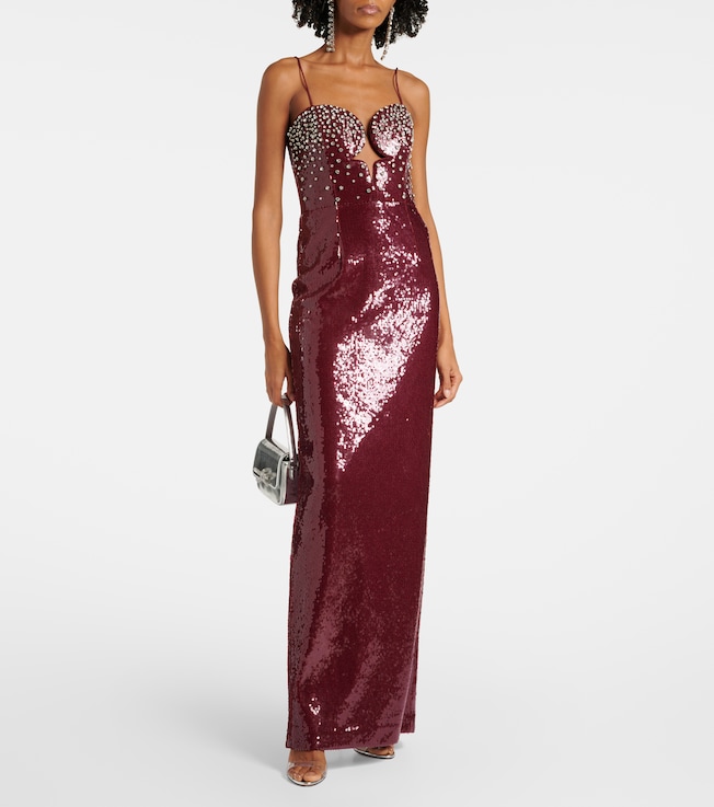 Rebecca Vallance x Nicky Hilton Zelda sequined gown