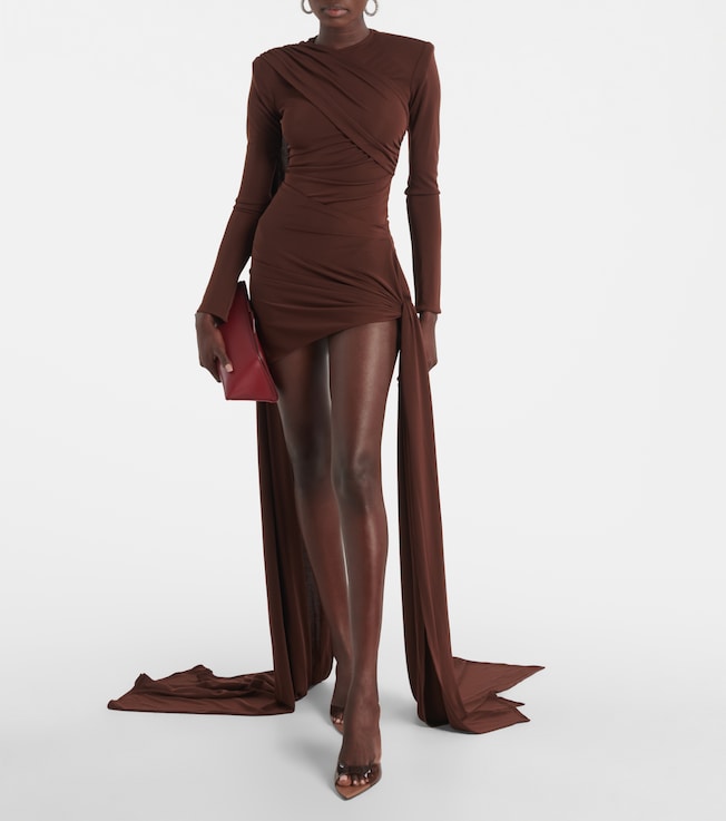 The New Arrivals Ilkyaz Ozel Venus draped minidress