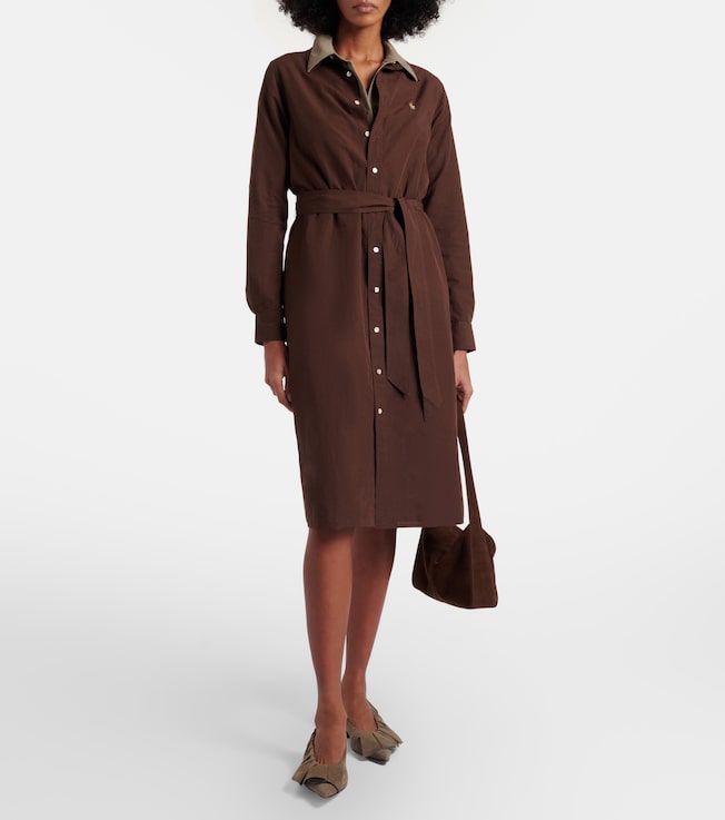 Polo Ralph Lauren Cotton and linen shirt dress