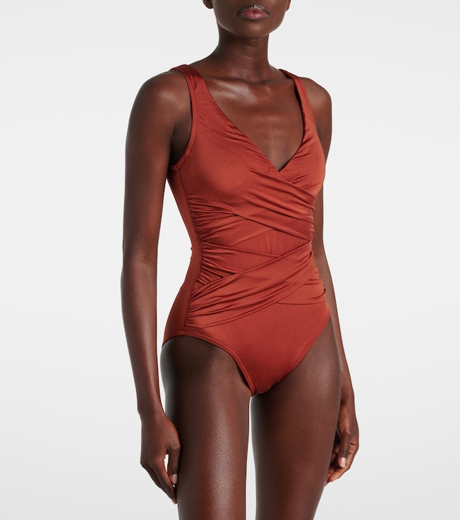 Karla Colletto Ruched swimsuit