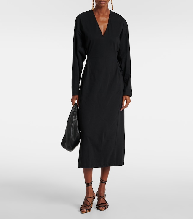 Plan C Cotton midi dress