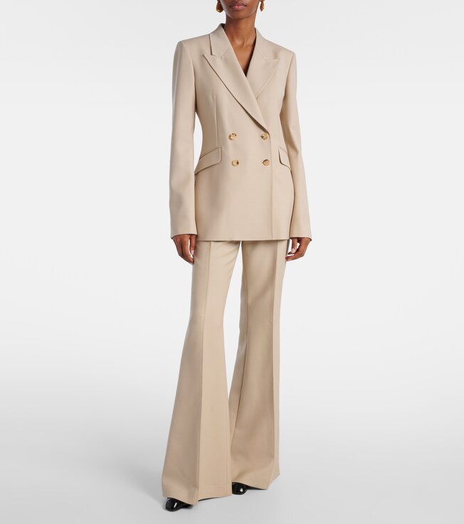 Gabriela Hearst Stephanie double-breasted wool blazer