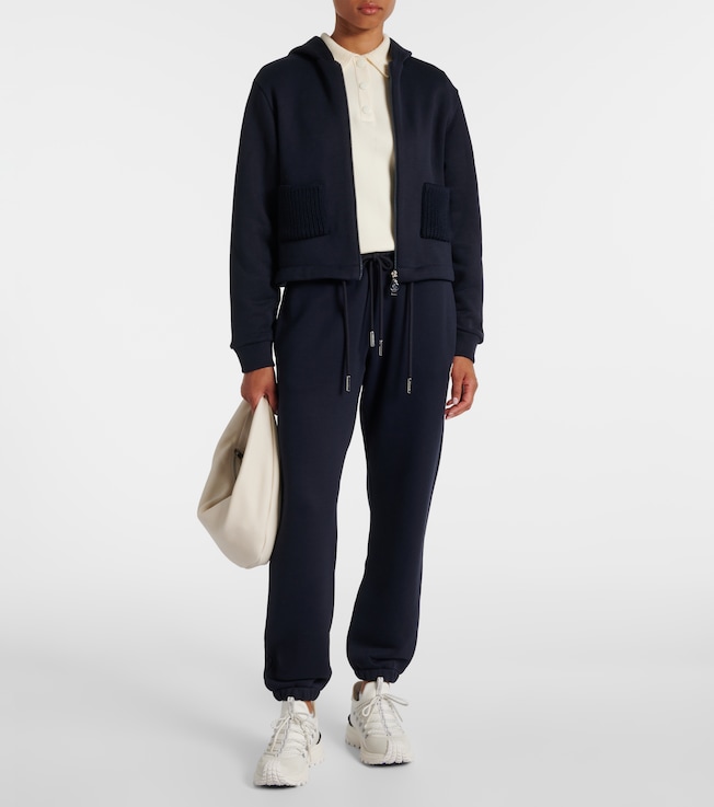 Moncler Logo cotton-blend sweatpants
