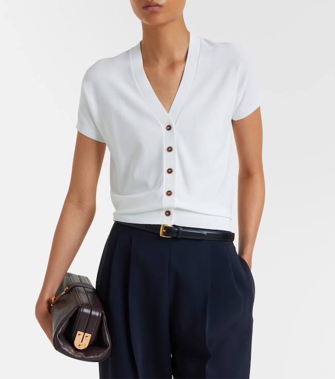 Max Mara Crêpe cardigan