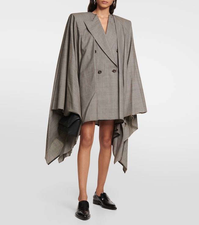 Junya Watanabe Blazer wool minidress