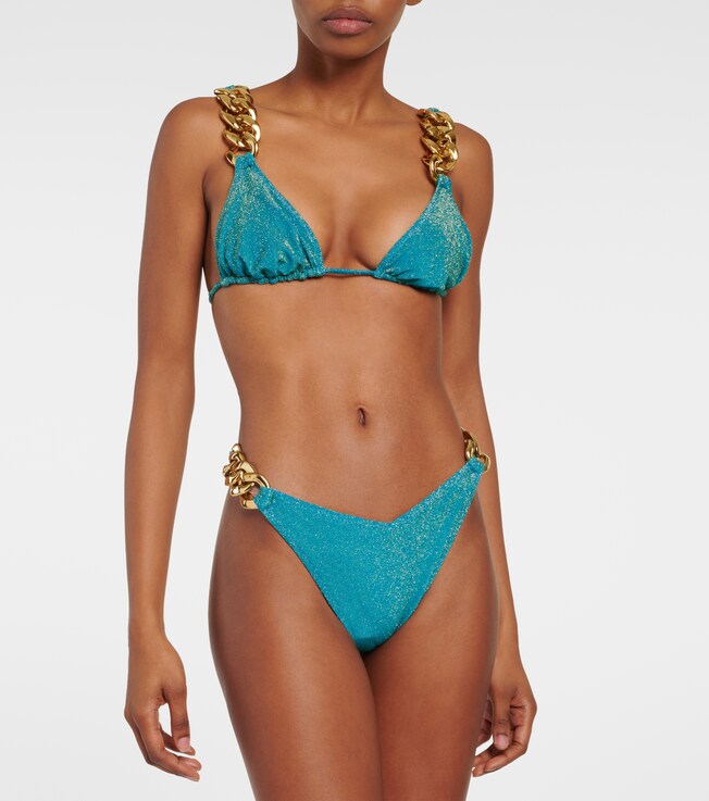 Same Chain-detail bikini bottoms