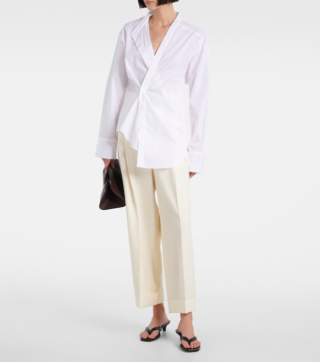 Róhe Virgin wool straight pants