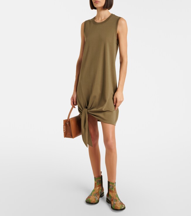 Jw Anderson Cotton jersey midi dress