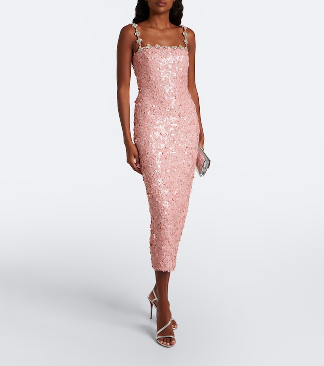Rachel Gilbert Karter embellished bustier dress