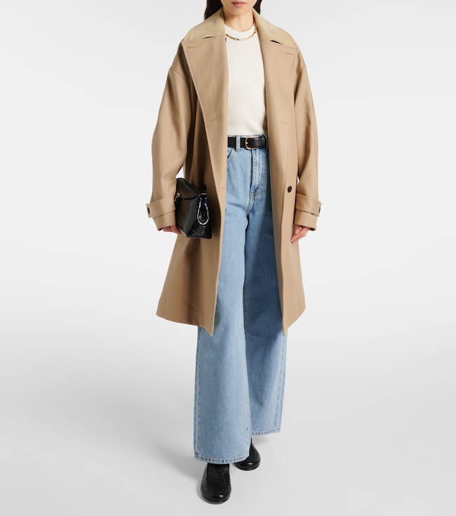 Róhe Low-rise wide-leg jeans