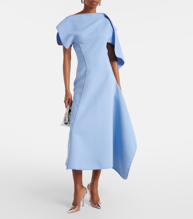 Maticevski Diadem draped midi dress