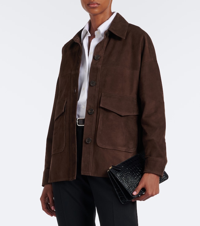 ARMA Kaylee suede shirt