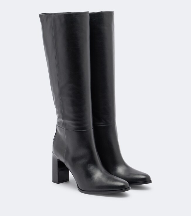 JIMMY CHOO Bibi leather knee-high boots