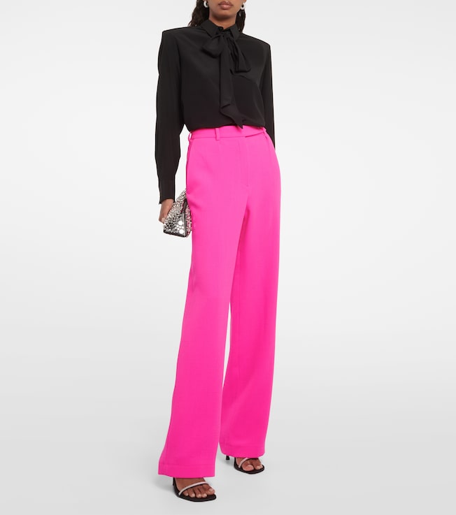 Alexandre Vauthier Wool wide-leg pants