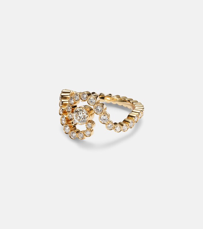 Bague Ocean de Ciel en or 18 ct et diamants | Sophie Bille Brahe