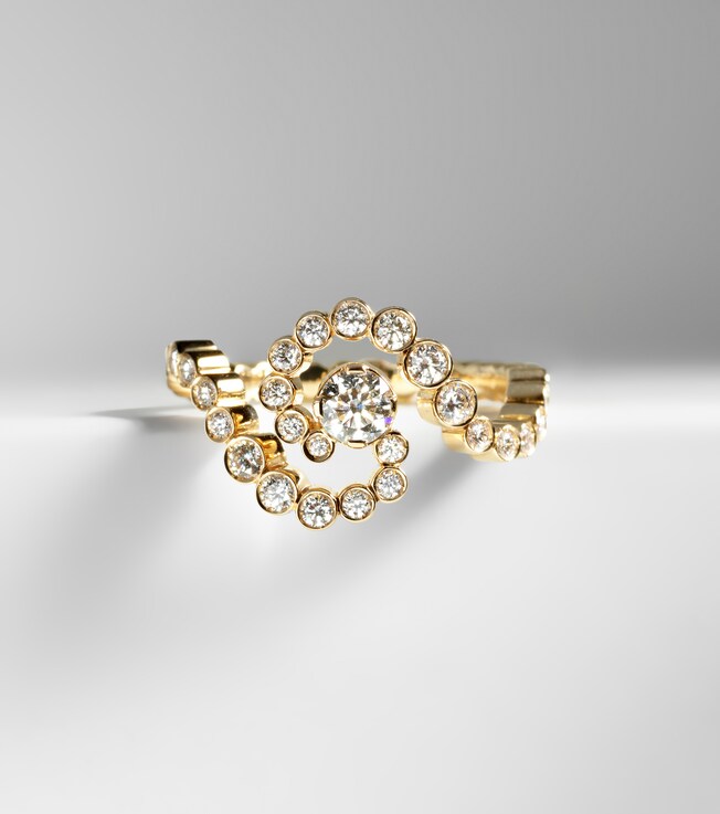 Bague Ocean de Ciel en or 18 ct et diamants | Sophie Bille Brahe
