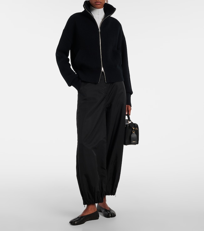 Extreme Cashmere N°438 Xtra Fab cashmere zip-up sweater