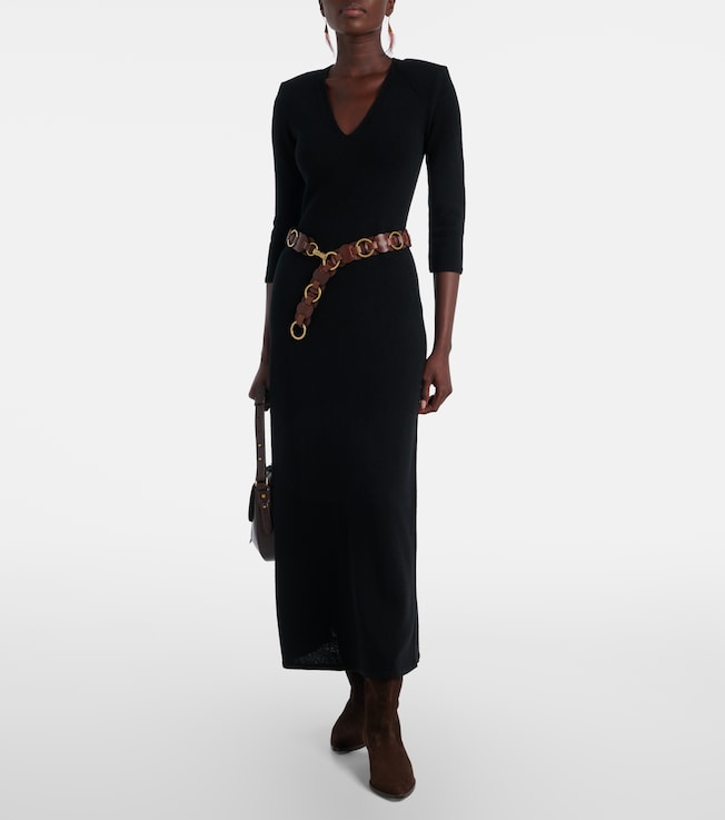 Isabel Marant Salina wool-blend maxi dress