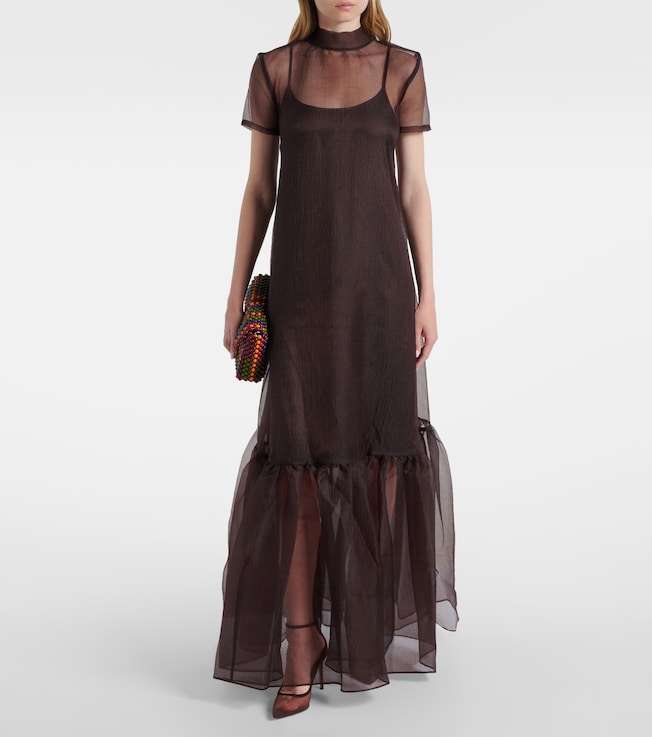 Staud Calluna organza maxi dress