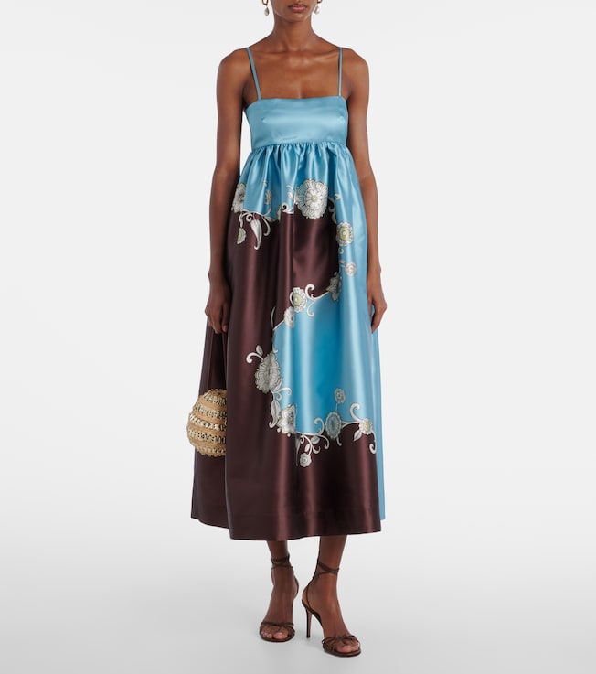 Alémais Gia printed maxi dress