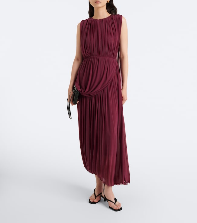 Fforme Kahlo draped jersey maxi dress