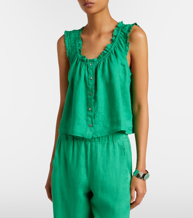 Velvet Tana linen top