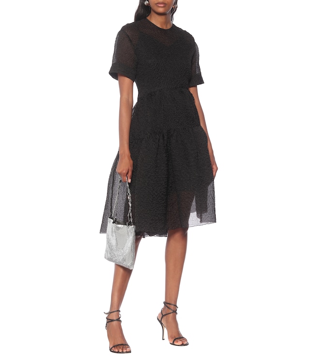 Victoria Victoria Beckham Cloqué midi dress