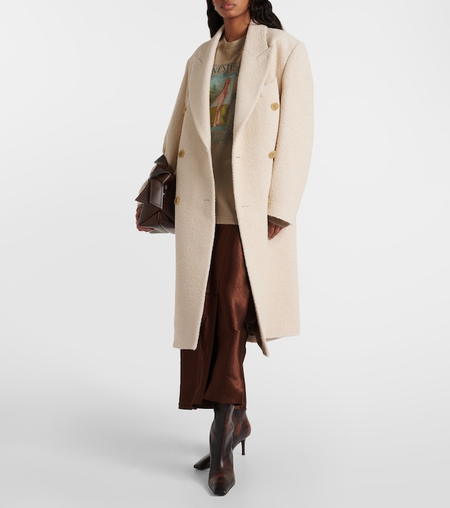 Acne Studios Double-breasted wool-blend coat