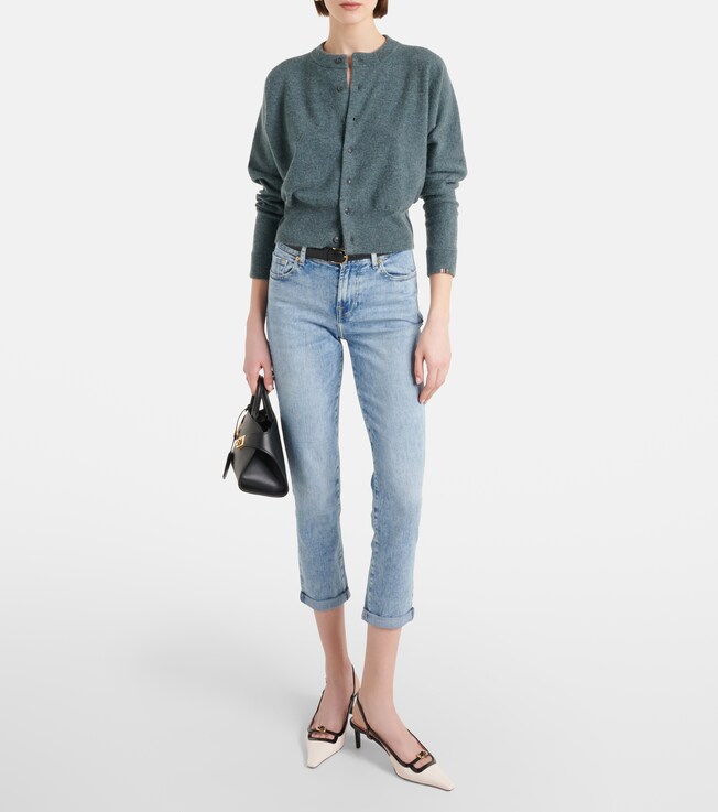 7 For All Mankind Josefina mid-rise slim jeans