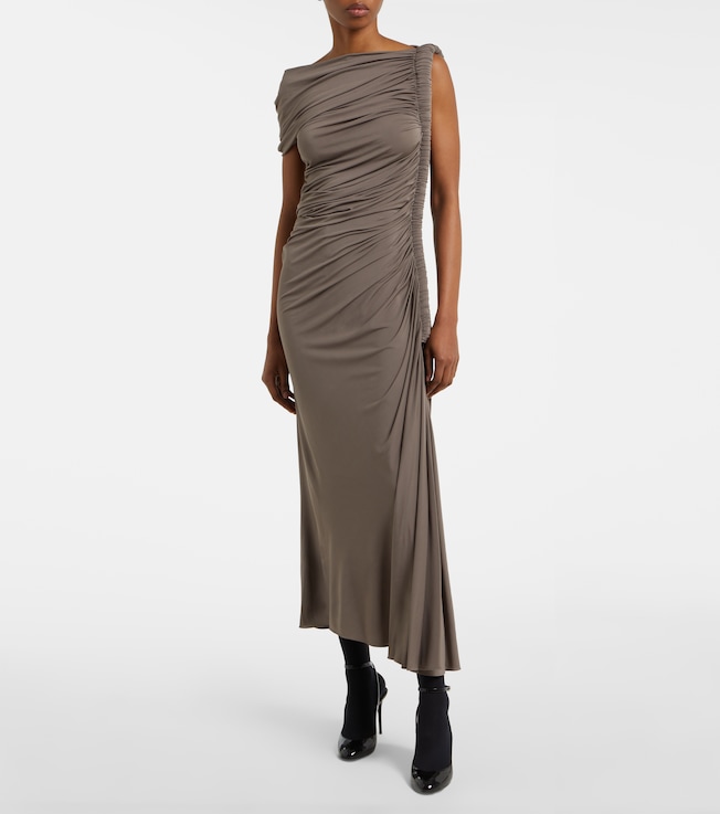 Alaïa Asymmetric midi dress