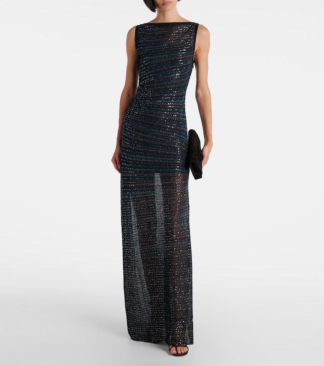 Missoni Semi-sheer maxi dress
