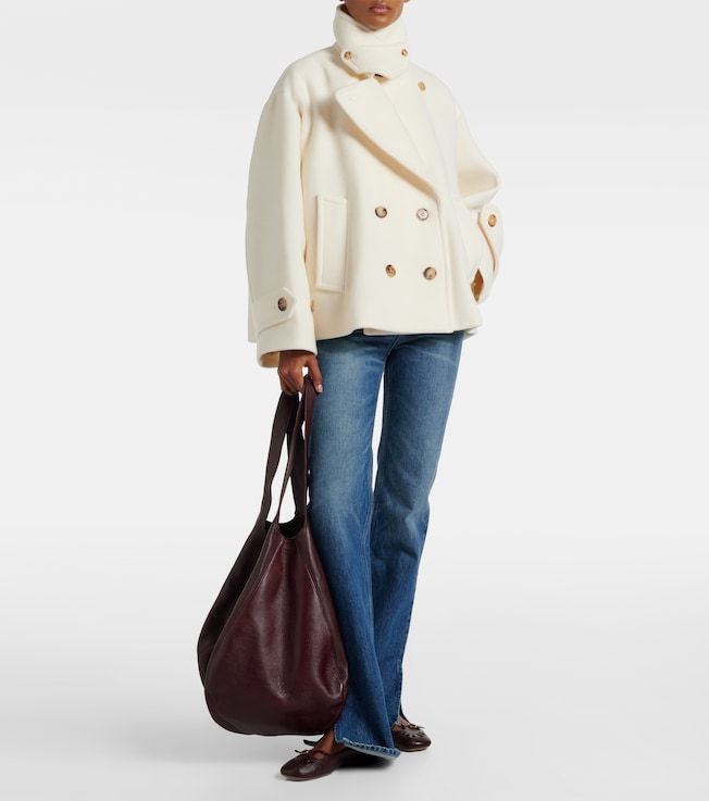 Chloé Oversized wool-blend coat