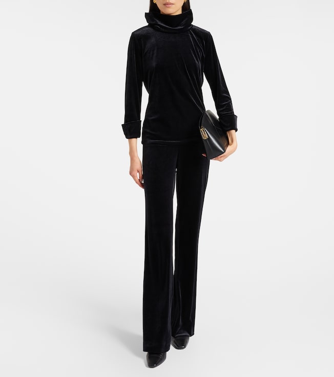 Dorothee Schumacher Soft Elegance velvet top
