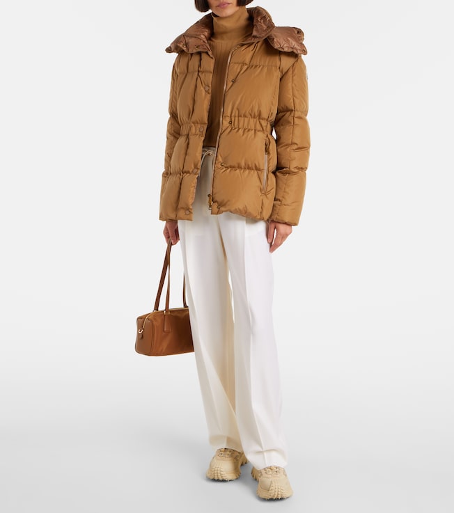 Moncler Agneux quilted down jacket