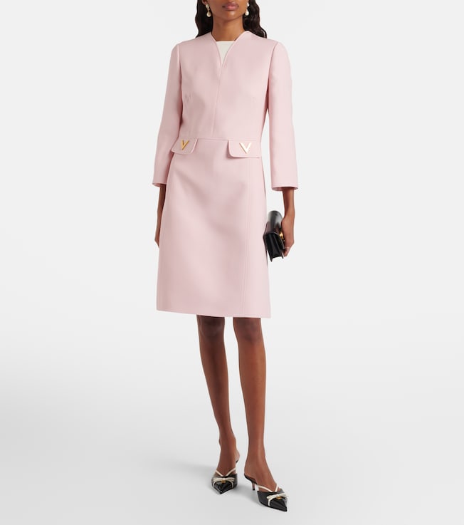 Valentino Crepe Couture minidress