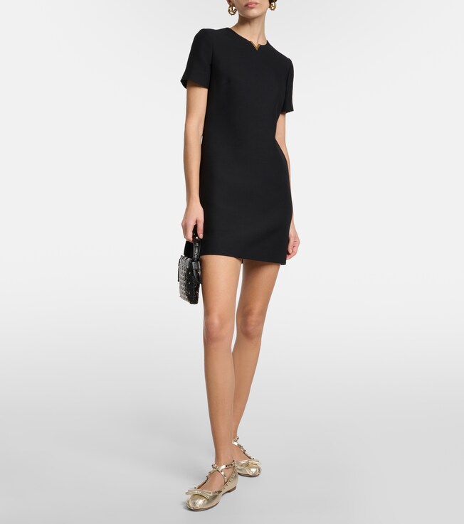 Valentino Crêpe Couture minidress